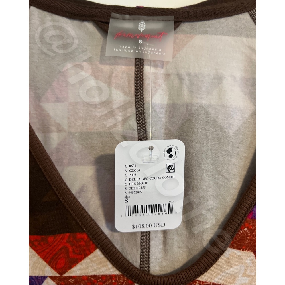 Hot Shot Long Sleeve Printed Onesie Geometric Print S - Picture 6 of 8